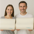 Travesseiro Nasa Ortopédico Cervical Comfort + Mascara de Sono Pesado (Brinde)