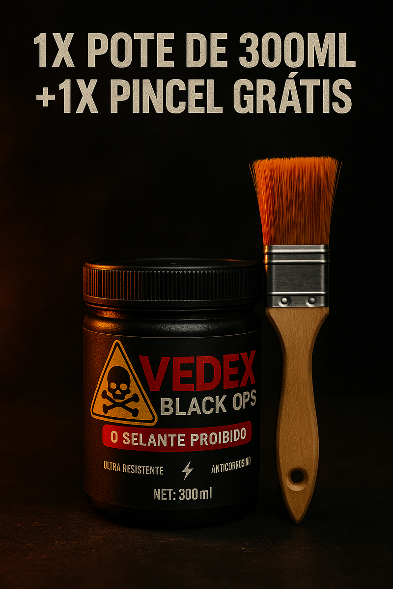 Selante Vedex Black OPS – O SELANTE PROIBIDO QUE A MARINHA DOS EUA NÃO QUER QUE VOCÊ SAIBA!