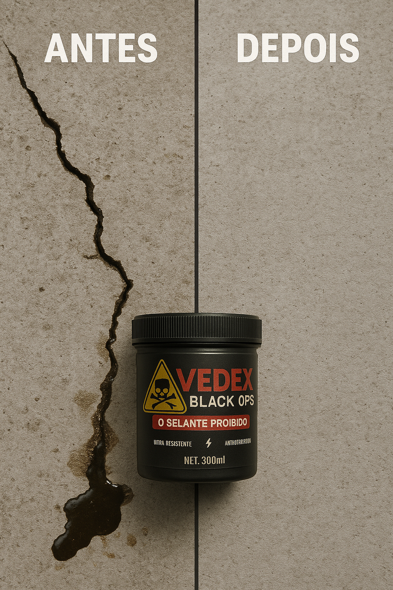 Selante Vedex Black OPS – O SELANTE PROIBIDO QUE A MARINHA DOS EUA NÃO QUER QUE VOCÊ SAIBA!