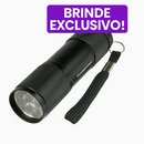 Lanterna Tática Indestrutível 4 em 1 Ultra Potência + Mini Lanterna de Brinde (Frete Grátis)