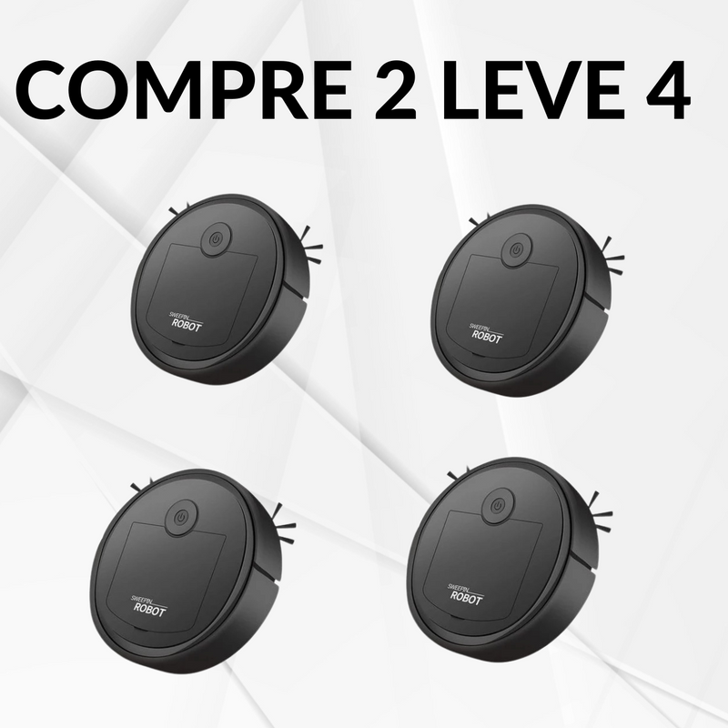 Robô de Limpeza Premium Max Clean + Toalha de Microfibra(Brinde!)