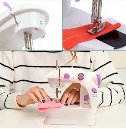 Mini Máquina de Costura Portátil - Costure Tudo em Segundos (Versão Premium)