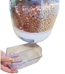 Dispenser Giratório Automático – Organização Rápida para Seus Alimentos