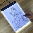 Caderno Led para Desenho + 12 Lápis Grafíte (Brinde)!