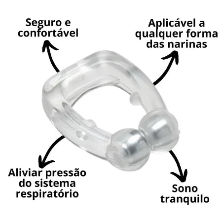 Dilatador Nasal antirronco Durma Melhor + 1x Estojo de proteção higiênico (Brinde!)