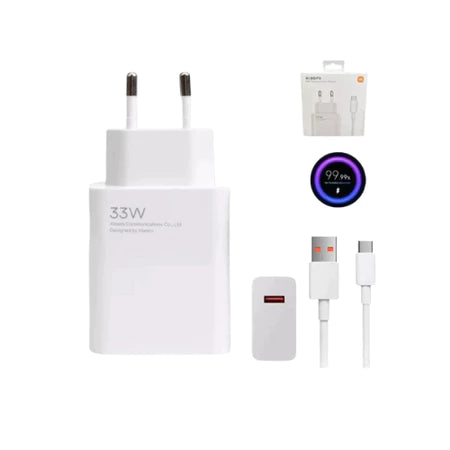 Carregador Turbo Xiaomi 33W + Brinde!