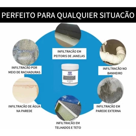 Selante Isodex – Proteção Imediata Contra Vazamentos + Pincel de Brinde