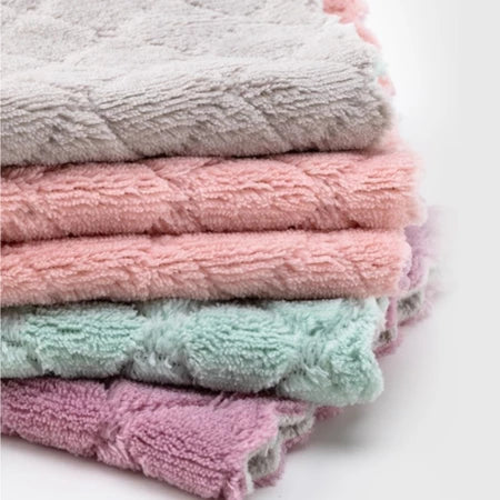 Toalha de microfibra p/secar o cabelo + Paninhos (Brinde)!!