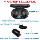 Fone de ouvido Bluetooth Air Dots 3 + Brinde!
