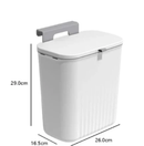 Lixeira Suspensa Cozinha e Banheiro 9L