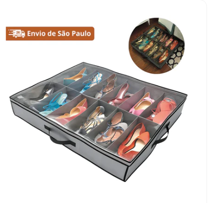 Organizador para calçados + Antimofo (Brinde)!