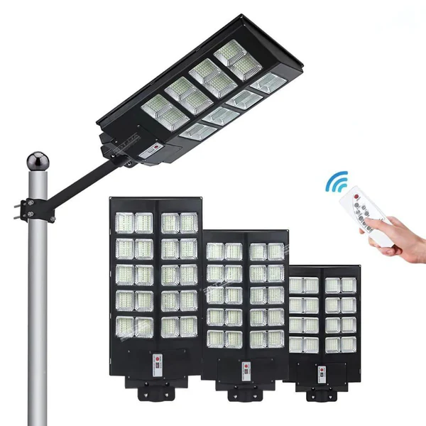 Luminária LED Solar para Chácaras, Quintal e Ruas + Cabo (Brinde)!