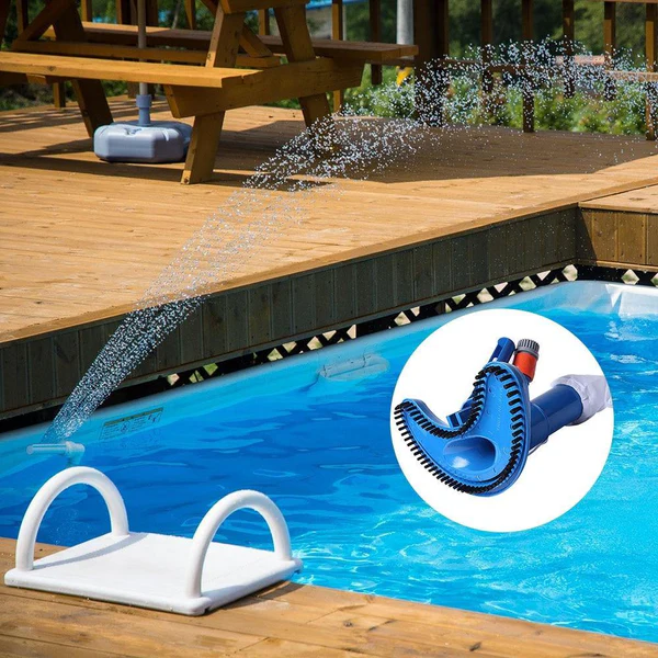 Aspirador de Piscina a Vácuo UltraClean + Cloro (Brinde)!