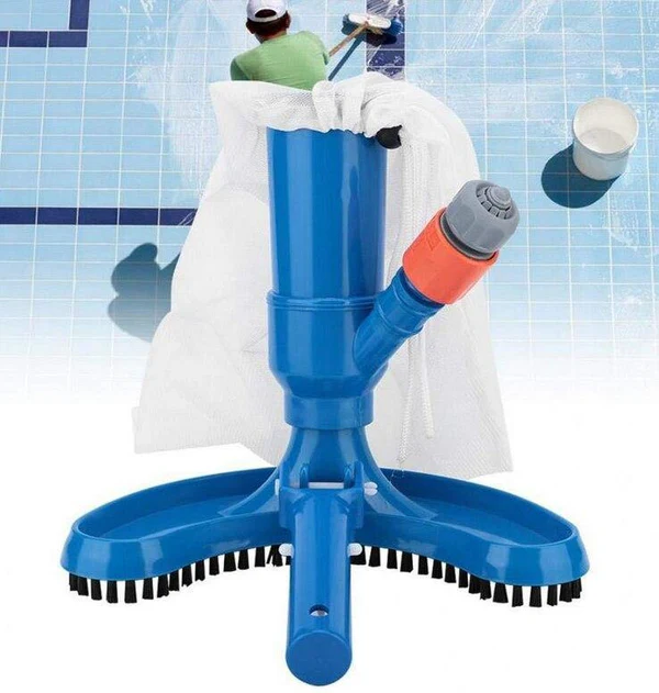 Aspirador de Piscina a Vácuo UltraClean + Cloro (Brinde)!