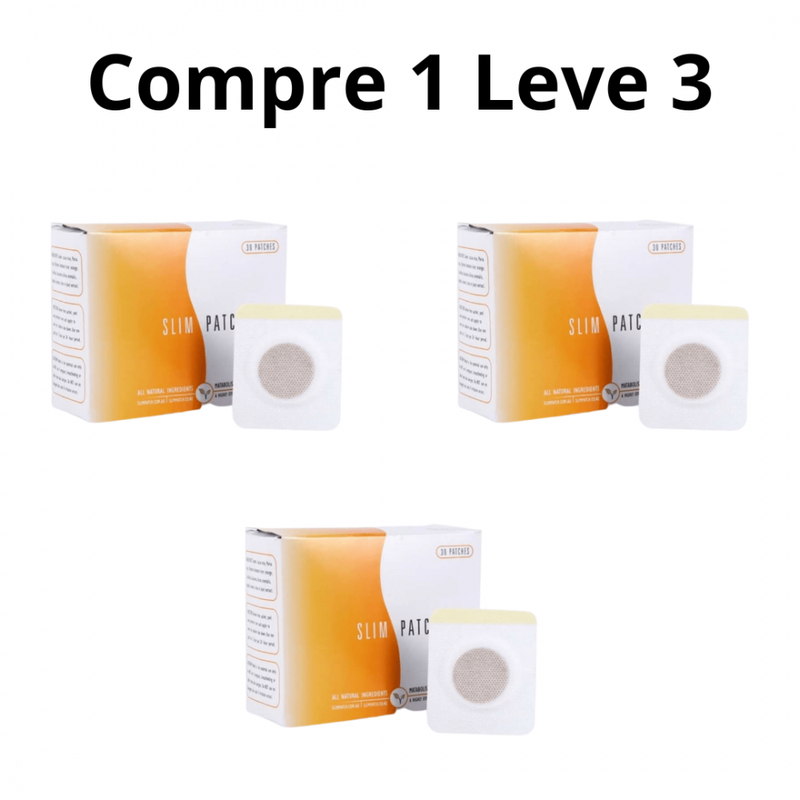 Adesivo Emagrecedor Compre 1 Leve 3 + Fita (Brinde)!