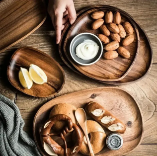 Bandeja organizadora de madeira