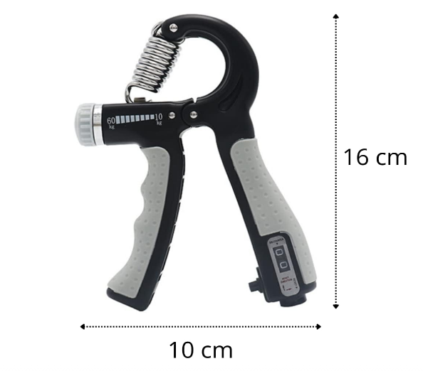 Hand Grip - Braço forte + Bolinha Fisioterapêutica (Brinde)!