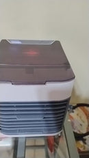 Mini ar condicionado portátil + Aromatizante (Brinde)!