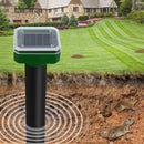 Repelente Solar 24h Ultra Sônico Espanta Pragas + Vela Repelente (Brinde)!