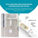 Colher medidora digital + funil (Brinde)!